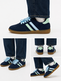 Zapatillas Retro Unisex de Ante -Cómodas, Casual y Antideslizantes B660