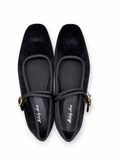 Bailarinas Mary Jane para Mujer -Punta Cuadrada -Suaves y Cómodas -Correa con Hebilla YR8895