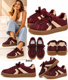 Zapatillas Deportivas de Mujer con Plataforma y Cordones – Estilo Retro Casual – CC217 b909