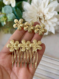BROCHE Y PEINETA FLORE BRO599 - FELIZ SHOPPING 