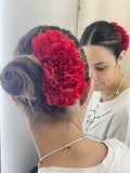 PEINETA CRAVER ROJO BRO899 - FELIZ SHOPPING 