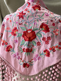 M00 MANTONCILLO BORDADOS ROSA MANT7999