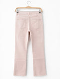Jeans cropped de tiro alto y pierna acampanada-Varios colores 3873