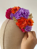 CORONA DE FLAMENCAS PARA NINA  LARGA 18CM ANCHO 8CM FLO1399 - FELIZ SHOPPING 