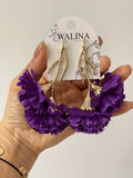 PENDIENTES FLAMENCASDE FLOR CLAVEL PEN1399