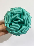 Pinza de pelo con rosa 3D- 11CM DIAMETRO pin699