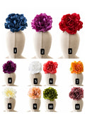 FLOR FLAMENCA GRANDE PEONÍA MAXI 17CM DIÁMETRO  FLO699