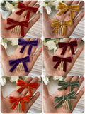 PEINETA BROCHE LAZO TERCIOPELO BRO399 - FELIZ SHOPPING 