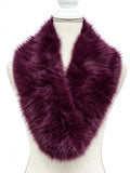 Cuello de Pelo Sintético para Mujer -Con Pinza y Gancho  270026