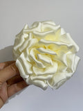Pinza de pelo con rosa 3D- 11CM DIAMETRO pin699