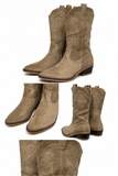Botas cowboy de caña media estilo western K5050
