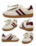 Zapatillas Retro Unisex de Ante -Cómodas, Casual y Antideslizantes B660