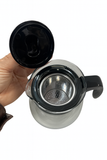 Tetera de Vidrio 750ML con Filtro de Acero Inoxidable-Tetera Resistente al Calor para Té Suelto y Té de Hierbas tk25
