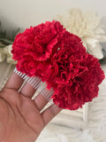 PEINETA CRAVER ROJO BRO899 - FELIZ SHOPPING 