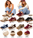 Zapatillas Deportivas de Mujer con Plataforma y Cordones – Estilo Retro Casual – CC217 b909