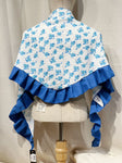 MANTONCILLO ROCIO FLORE AZUL MANT1499 - FELIZ SHOPPING 