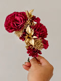 CORONA DE FLAMENCAS PARA NINA LARGA 18CM ANCHO 8CM FLO1399