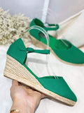 ZAPATOS CUBIERTOS VERDE 787-1-VE - FELIZ SHOPPING 