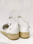 ZAPATOS ESPARTO BAJO BLANCO 787-1A-BL - FELIZ SHOPPING 